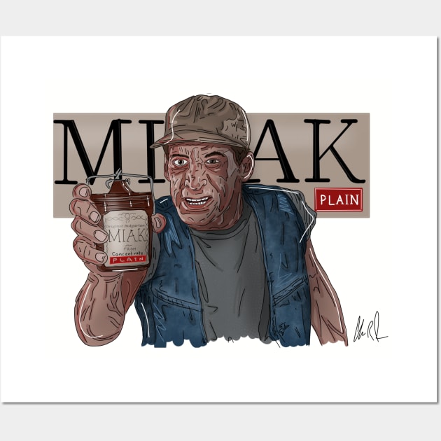 Ernest Scared Stupid: MIAK Wall Art by 51Deesigns